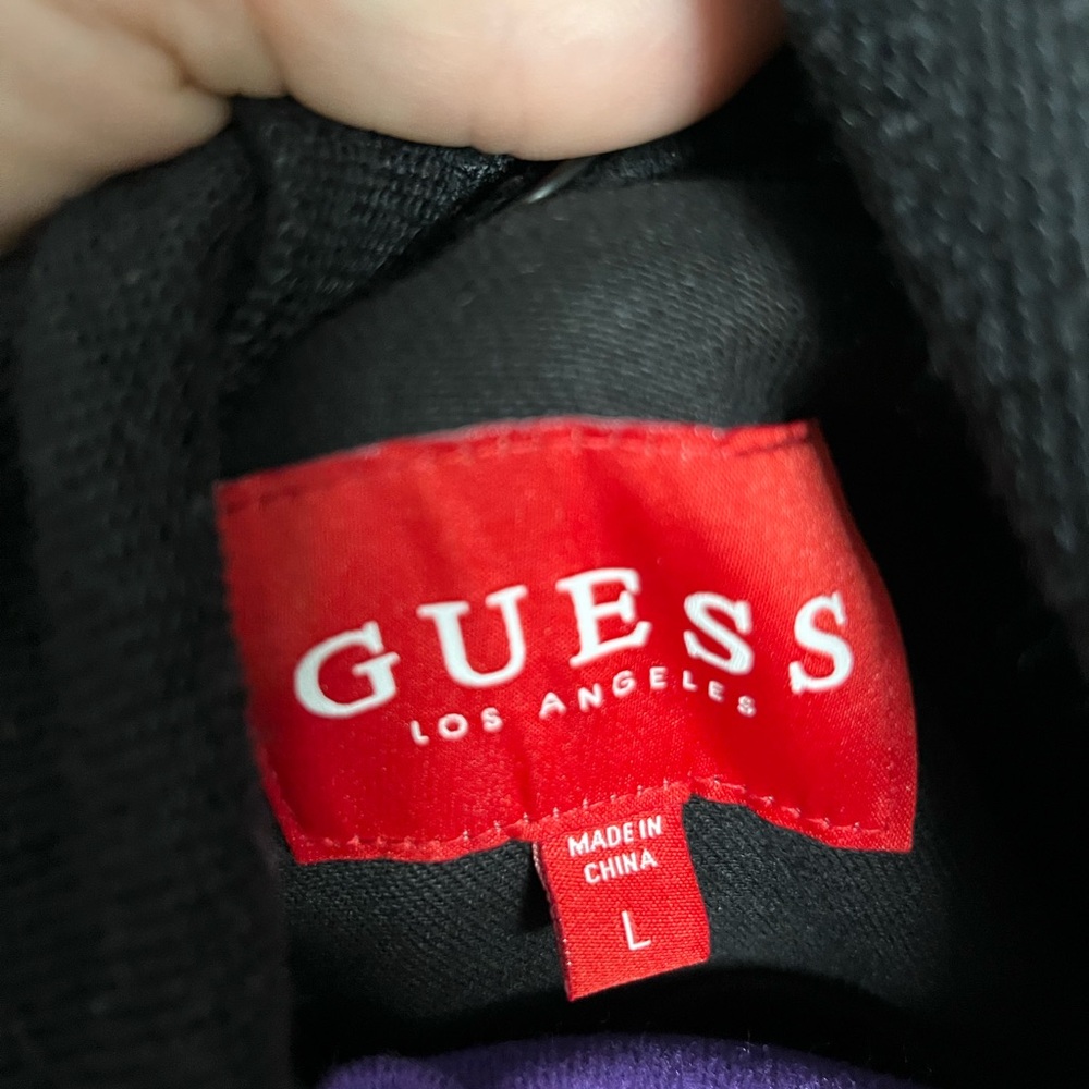 Guess Stella black hooded denim jacket - Picture 12 of 12